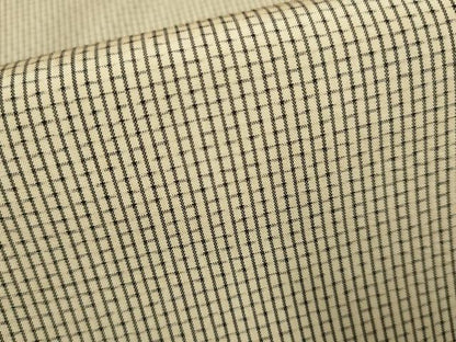 平和屋着物●本場縞大島紬　格子　正絹　逸品　DABF5793du