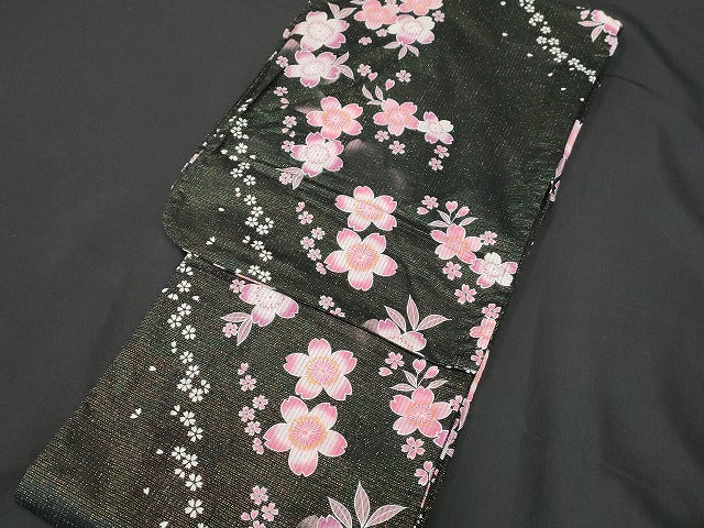 平和屋本店■浴衣 まとめて 3点 花柄 Kansai 山本寛斎 しじら織 など 着用可能多数 ppp2446 km