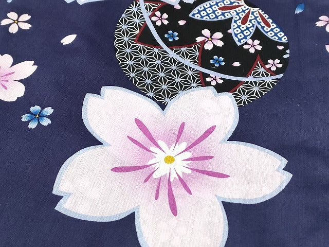 平和屋本店■浴衣 まとめて 3点 花柄 百合 ラメ 綿紅梅 など 着用可能多数 ppp2432 km