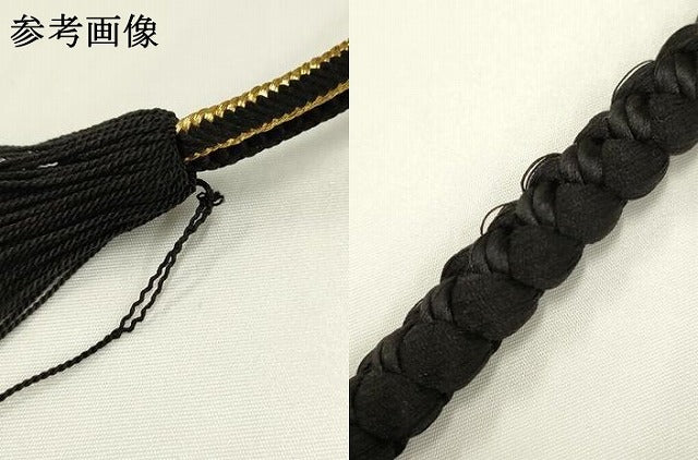平和屋着物●和装小物 振袖用帯締め 装飾 ちりめん細工 金糸 撚り房 逸品 AAAY7988ay
