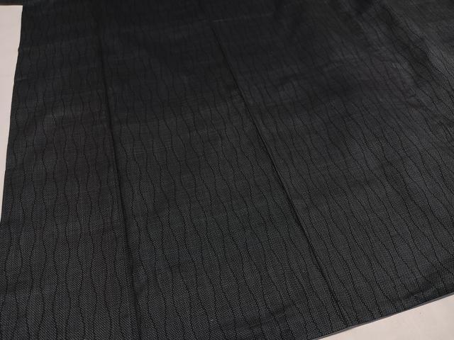 平和屋着物●本場大島紬 一元7マルキ 立涌文 正絹 逸品 AAAZ4943ph