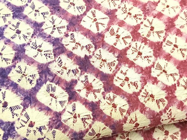 平和屋着物●つけ帯　紬地　総絞り　正絹　逸品　未使用　BAAU6531yc