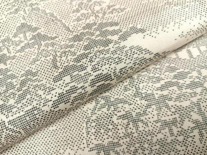 平和屋着物●本場大島紬　白大島　カタス９マルキ　樹林文　正絹　逸品　未使用　AAAZ5079ph