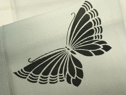 平和屋着物＊夏物 訪問着 絽 舞蝶文 暈し染め 正絹 逸品 CAAW9885gh