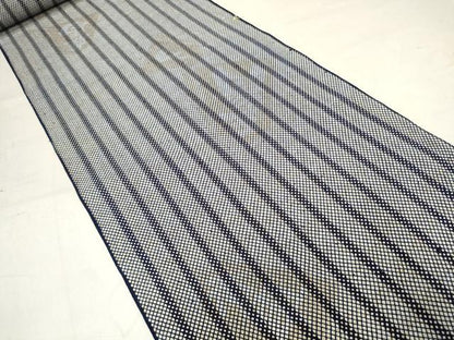 平和屋着物∴夏物 男性 浴衣 反物 着尺 網目間道 将棋駒 綿 逸品 未使用 DAAU7858zzz