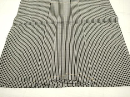平和屋着物●男性　馬乗り袴　間道　正絹　逸品　未使用　DAAV3261du