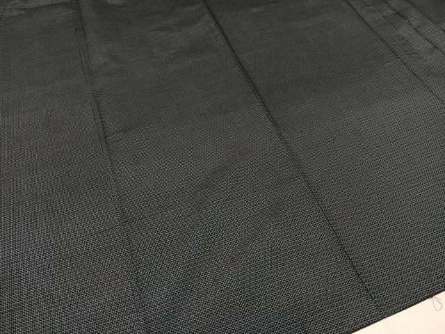 平和屋着物●男性 本場大島紬 アンサンブル 100亀甲 総詰め 正絹 逸品 AAAZ6862ph