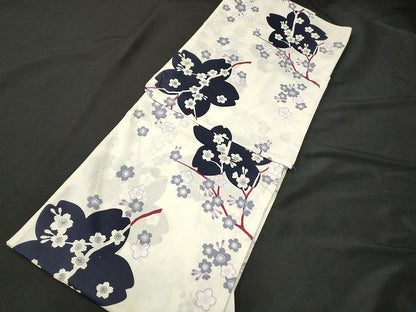 平和屋本店■浴衣 まとめて 3点 花柄 綿紅梅 など 着用可能多数 ppp2471 km
