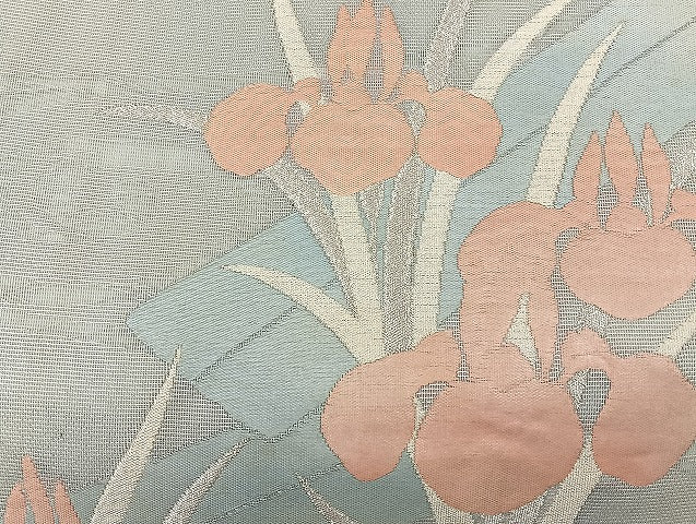 平和屋着物■夏物 袋帯 紗 まとめて 50点 菖蒲 花柄 すくい織 金銀糸 など 未使用品あり 全て正絹 mmm946