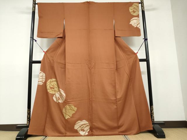 平和屋着物●訪問着 駒刺繍 月兎 金彩 正絹 逸品 DAAV4961ud