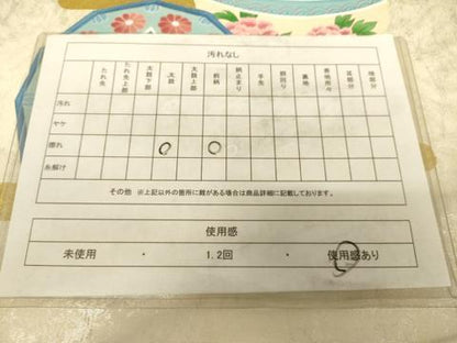 平和屋着物◎六通柄袋帯　陶器花文　金糸　正絹　逸品　AAAZ6179cs