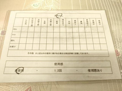 平和屋着物◎六通柄袋帯 孔雀羽文 銀糸 正絹 逸品 AAAZ6253cs