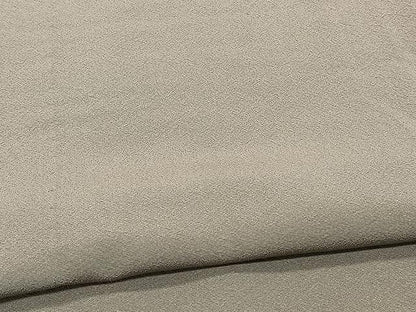 平和屋着物▽上質な色無地　単衣　ワンポイント　海松色　正絹　逸品　CAAX2504xi