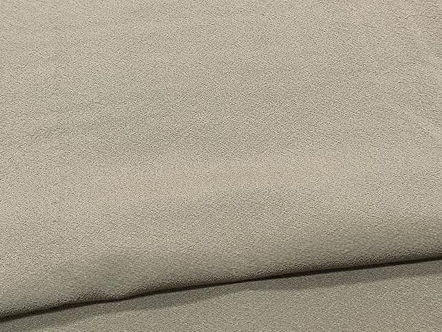 平和屋着物▽上質な色無地　単衣　ワンポイント　海松色　正絹　逸品　CAAX2504xi