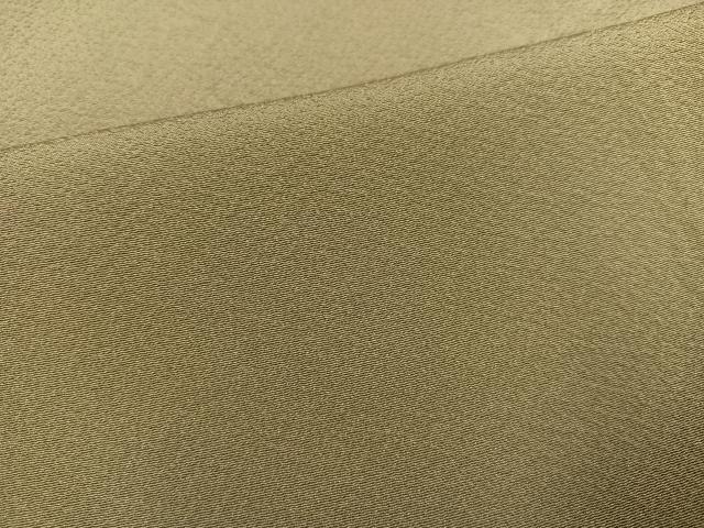 平和屋着物●上質な色無地 油色 正絹 逸品 AAAZ8864ph