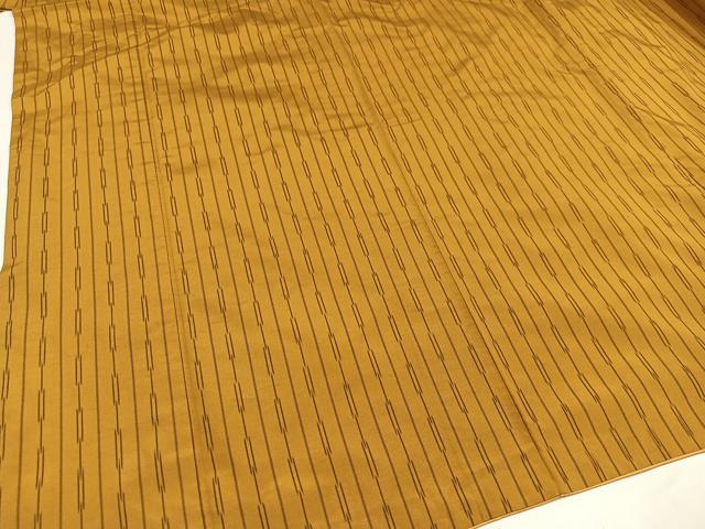 平和屋着物●本場武蔵野かすり 染色伝統工芸士 木村竜之 間道 反端付き 正絹 逸品 AAAZ8901ph