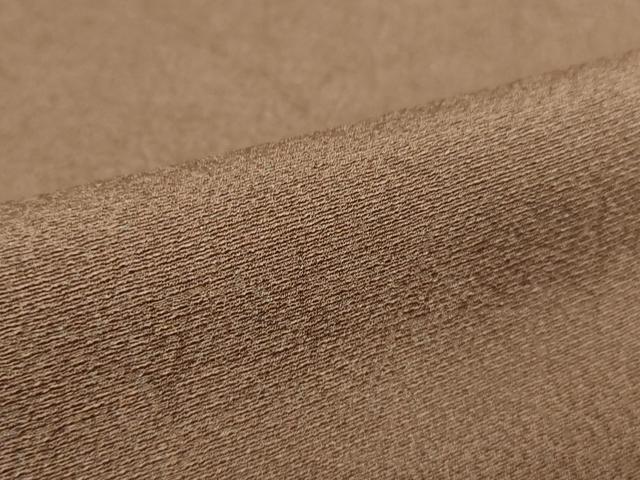 平和屋着物▽上質な色無地 単衣 煤竹色 正絹 逸品 DAAV5623az