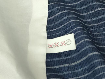 平和屋着物▽西陣 高山紬 単衣 縞 反端付き 正絹 逸品 DAAV5615az