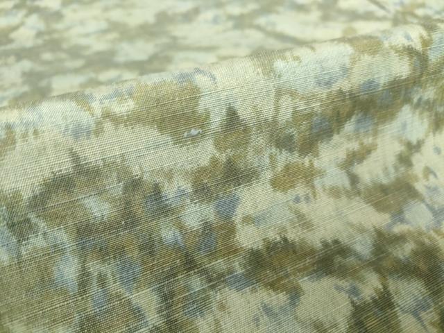 平和屋着物▽上質な紬 単衣 霞文 正絹 逸品 未使用 DAAV5611az