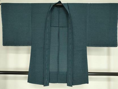 平和屋着物▽男性 羽織 スリーシーズン 春夏秋 塵除け 紺色 未使用 DAAV5631az