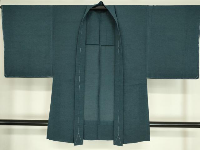 平和屋着物▽男性 羽織 スリーシーズン 春夏秋 塵除け 紺色 未使用 DAAV5631az