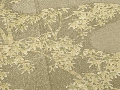 平和屋着物■豪華色留袖　枝葉文　正絹　逸品　CAAW7078fb