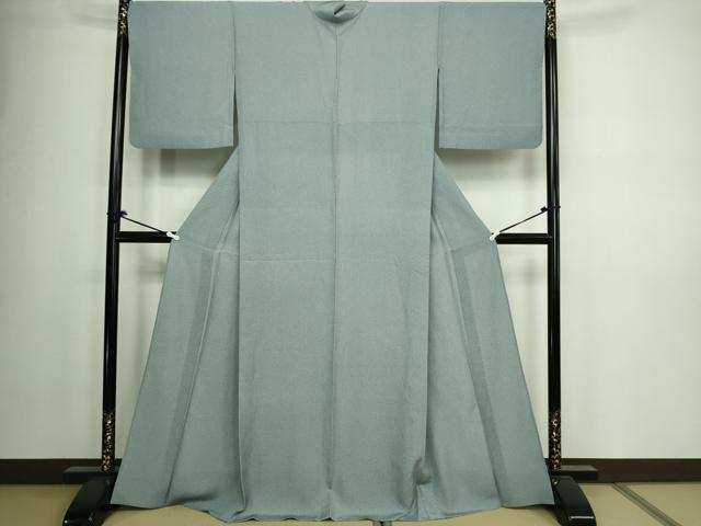 平和屋着物▽江戸小紋　単衣　南天文　正絹　逸品　DAAV9982sf