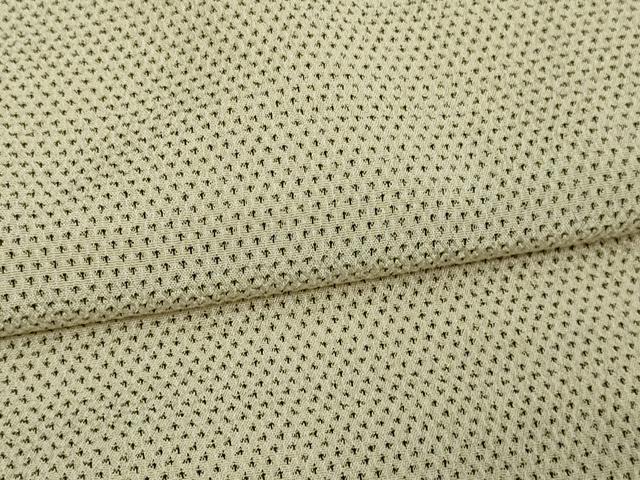 平和屋着物▽本塩沢 単衣 加絣 正絹 逸品 DAAV9993sf