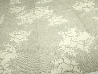 平和屋着物▽本塩沢 単衣 抽象文様 正絹 逸品 DAAW9171sf