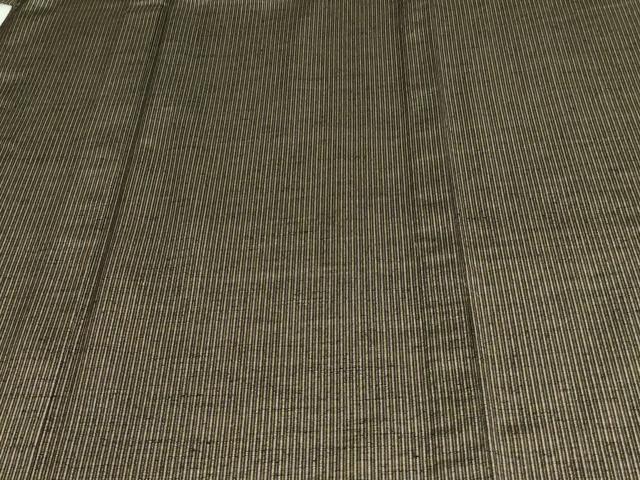 平和屋着物▽上質な紬 単衣 片身替わり 間道 正絹 逸品 DAAV9995sf