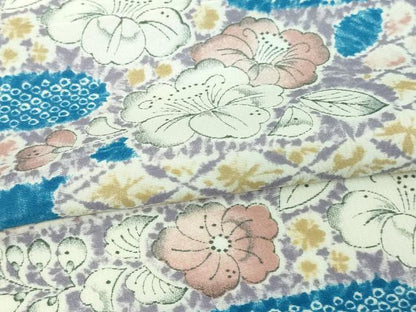 平和屋着物▽小紋 単衣 辻が花 洗える着物 DAAW9178sf