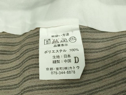 平和屋着物▽小紋 単衣 間道 洗える着物 DAAW9181sf