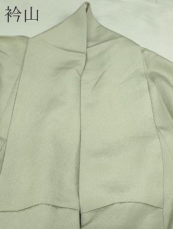 平和屋着物▽訪問着　単衣　枝花文　金彩　正絹　逸品　DAAV9933sf