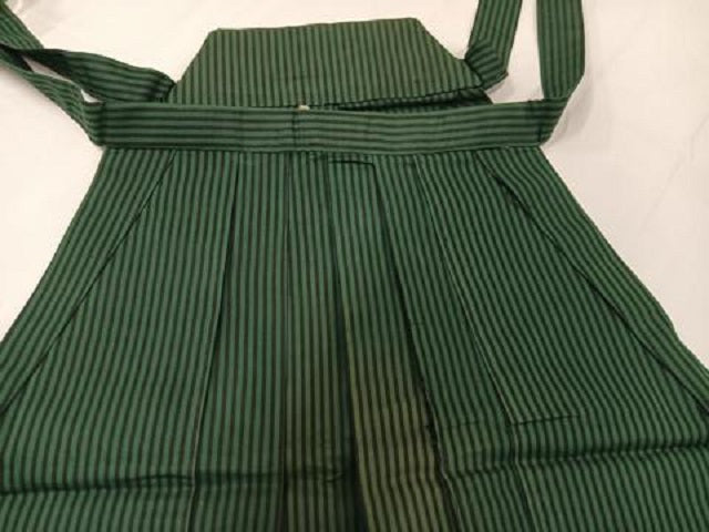 平和屋着物●男性　馬乗り袴　縞　正絹　逸品　AABA2752ph