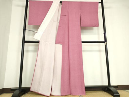 平和屋着物▽江戸小紋 単衣 家内安全 正絹 逸品 DAAV5723az