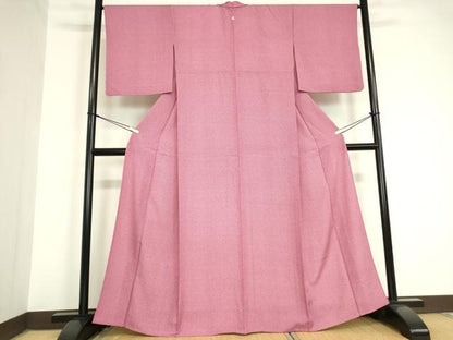 平和屋着物▽江戸小紋 単衣 家内安全 正絹 逸品 DAAV5723az