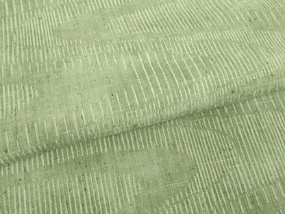 平和屋着物▽上質な紬 単衣 絣流水文 反端付き 正絹 逸品 DAAV5751az
