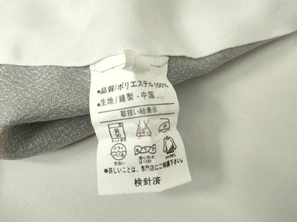 平和屋着物▽小紋 単衣 花間道 洗える着物 DAAV5733az