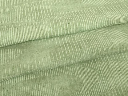 平和屋着物▽上質な紬 単衣 絣流水文 反端付き 正絹 逸品 DAAV5751az