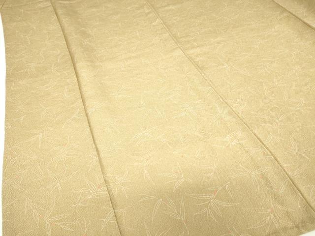 平和屋着物▽上質な小紋 単衣 南天文 鬼しぼ縮緬 正絹 逸品 DAAV5779az