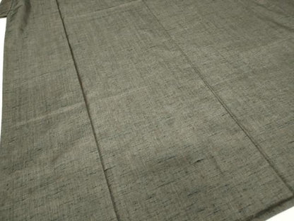 平和屋着物▽男性 紬 単衣 霞文 正絹 逸品 未使用 DAAV5787az
