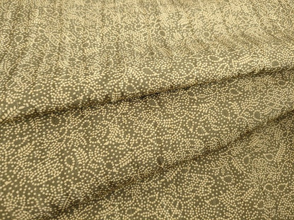 平和屋着物▽江戸小紋 単衣 草葉文 正絹 逸品 DAAV5675az