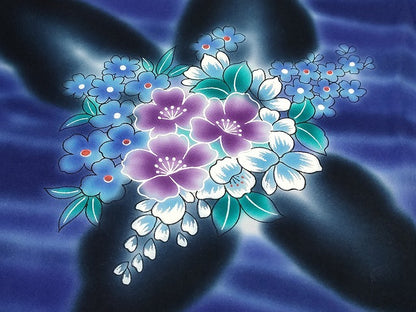 平和屋本店■浴衣 まとめて 45点 菊 花柄 紫陽花 百合 ラメ Luxjewel しじら織 など 着用可能多数 未使用品あり ppp2570