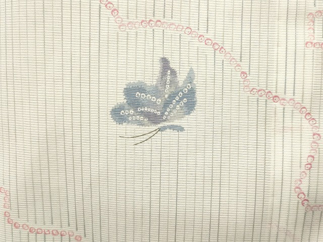 平和屋本店■夏物 小紋 絽 紗 洗える着物 まとめて20点 鶴 蝶 花柄 手描き 着用可能多数 se3625
