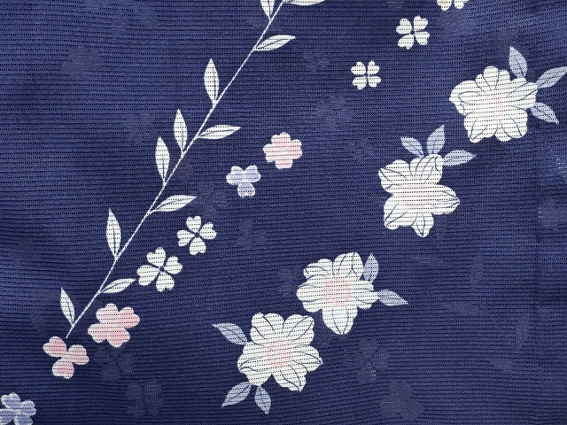 平和屋本店■夏物 小紋 絽 紗 洗える着物 まとめて20点 蝶 蜻蛉 花柄 手描き 着用可能多数 se3624