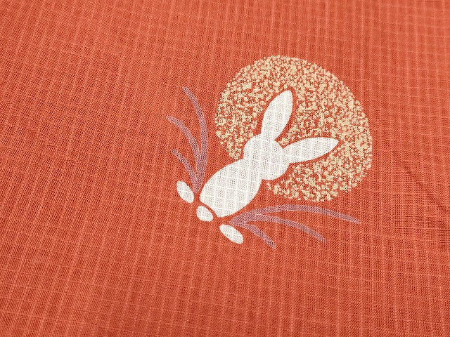 平和屋本店■浴衣 まとめて 3点 兎 菊 花柄 綿紅梅 など 着用可能多数 ppp2584 km