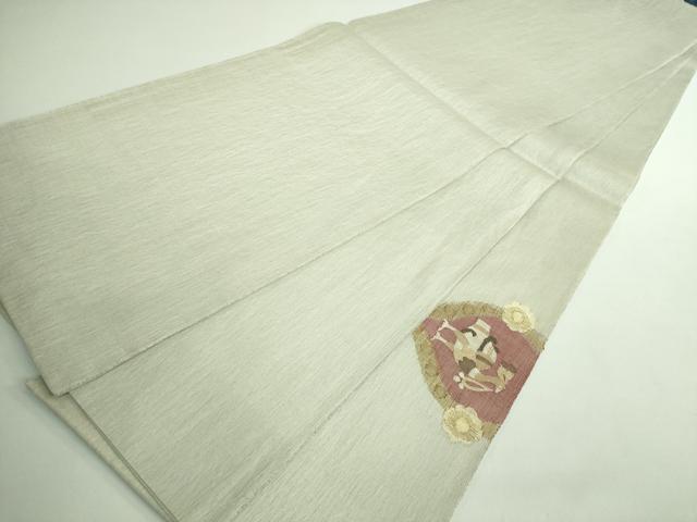 平和屋着物＊極上 夏物 太鼓柄袋帯 鳥獣花文 金銀糸 逸品 DZAA9475kh5