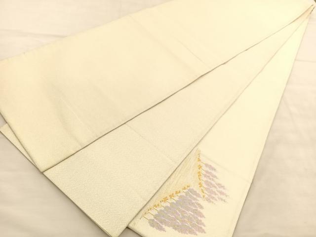 平和屋着物◎太鼓柄袋帯 綴れ 樹林文 金銀糸 正絹 逸品 BAAV1549hv
