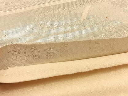 平和屋着物◎六通柄袋帯 京洛百景 清水 銀糸 正絹 逸品 BAAV1900hv