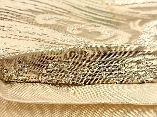平和屋着物◎六通柄袋帯 唐織 錦引箔 古都の四季 金銀糸 正絹 逸品 BAAU8628yc